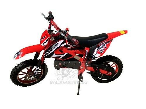 Red Plastics Guard Fairing Fender Kit & seat for 49cc PIT PRO Dirt Bike