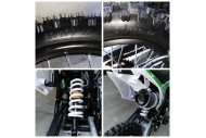125CC DIRT BIKE PIT MOTOR TRAIL MOTOCROSS DINGO PRO ELECTRIC START 14/17 BIG WHEEL GREEN
