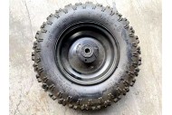4.10- 6" 6 Inch Rear Wheel Rim + Tyre Tire 49cc Mini Quad Bike ATV Buggy 12mm front wheel