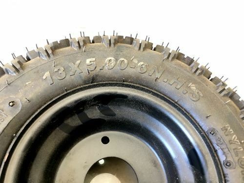 13x5.00-6 6" inch Wheel Rim + Tyre Tire 3 Stud Go Kart Trike Quad ATV Buggy