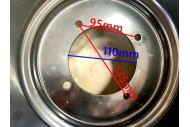 10 inch Complete Wheel Rim Tyre Quad ATV Buggy Gokart 4 Stud 22x10-10