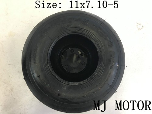 11x7.10-5 Go Kart Wheel Go Kart Wheel Super Slick 4 Gokart Drift Trike Racing 5 inch black