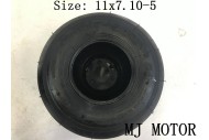 11x7.10-5 Go Kart Wheel Go Kart Wheel Super Slick 4 Gokart Drift Trike Racing 5 inch black