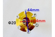 660mm 20mm CNC Axle Sprocket Disc Kit Go kart Buggy Mini Hotrod Project Huffy 66cm