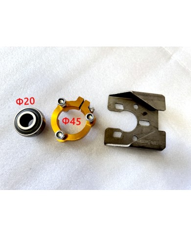 UC204 20MM BEARING +BEARING HOLDER+FLANGE HANGER DIRFT TRIKE GO KART SLIDER 20MM CNC