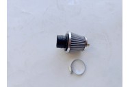 38mm Steel Pod Air Filter Cleaner PIT Dirt Pocket Quad Bike ATV 110cc 125 cc