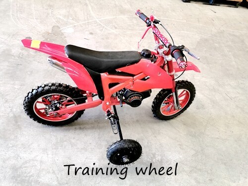 49cc Mini Motor Dirt Bike, Pocket Rocket, Pee Wee Motorcycle, ATV 50CC Engine for Kids in Orange