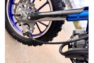 49CC MINI MOTOR DIRT BIKE KIDS POCKET ROCKET PEE WEE MOTORCYCLE ATV 50CC BLUE