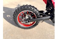 49CC DIRT BIKE KIDS PEE WEE MOTORCYCLE ATV 50CC HYDRAULIC BRAKES RED