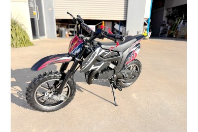 49CC MINI MOTOR DIRT BIKE KIDS POCKET ROCKET PEE WEE MOTORCYCLE ATV 50CC BLACK