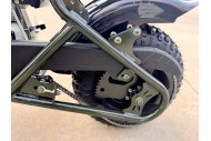 Trooper 105 Mini Bike Kids Adults Bike Military Style Off-Road Bike Green