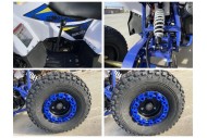 125CC ATV Quad Sport Dirt Bike 4 Wheel Buggy Go kart Rear Rack Semi Auto 1+1 PINK